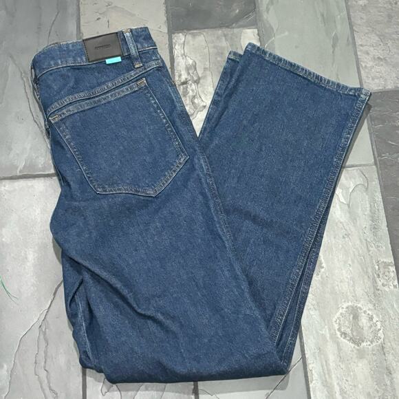 Express Edition x Simon Spurr NWT True Straight Super High Rise Jeans - size 12 - Picture 10 of 11